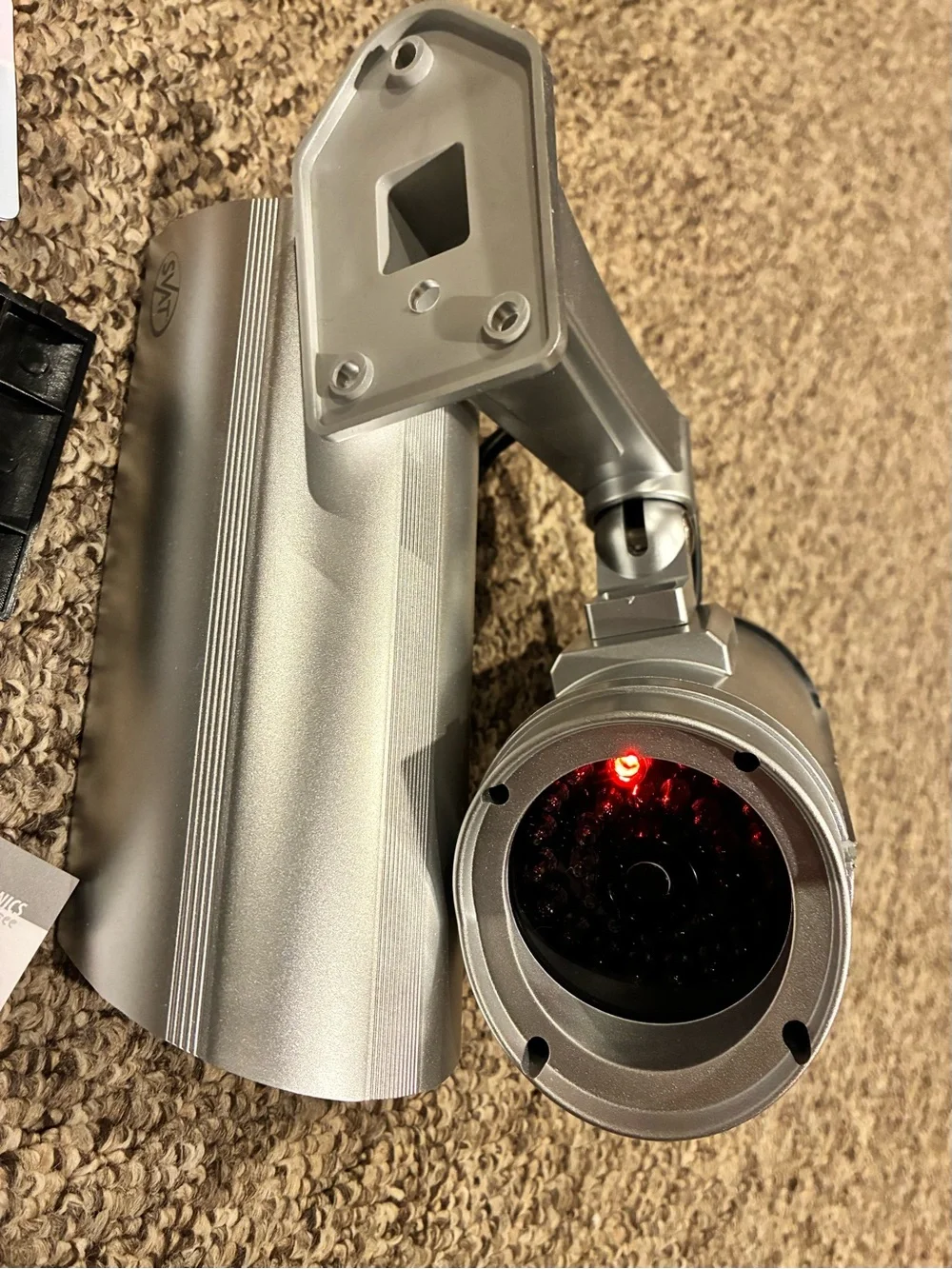 NWT Imitation Security Cameras with Flashing Red LED, (3)